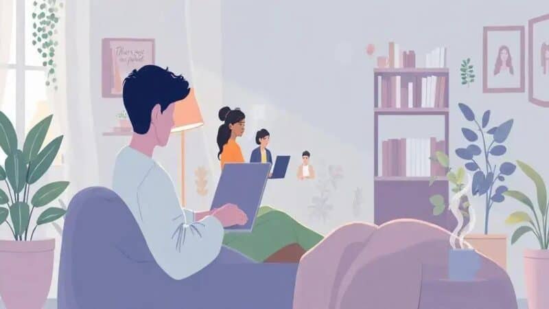 Terapia Online: Benefícios da psicologia à distância para a sua saúde mental